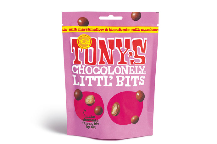Tony's Chocoloney Littl’ Bits - milk marshmallow & biscuit mix