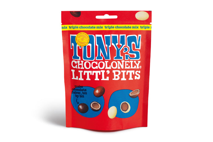 Tony's Chocolonely Littl’ Bits - triple chocolate mix 100g