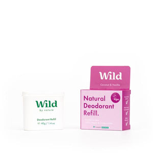 Wild Deodorant - Deodorant Refill - Coconut & Vanilla