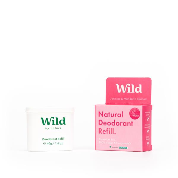 Wild Deodorant - Deodorant refill - Jasmine & Mandarin Blossom