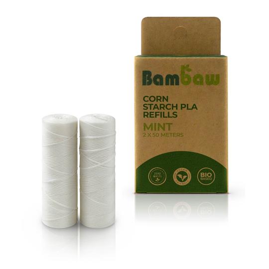 Bambaw Corn Based Vegan Friendly Dental Floss Refill Pack