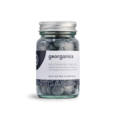 Georganics Mouthwash Tablets Activated Charcoal