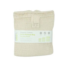 A Slice Of Green Organic Cotton Mesh Produce Bag Variety Pack - Set of 3